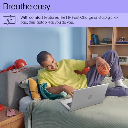 HP 17.3 inch Laptop, FHD Display, Intel Core i5-1334U, 16 GB RAM, 512 GB SSD, Intel Iris Xe Graphics, Windows 11 Home, Natural Silver, 17-cn3399nr - Image 7