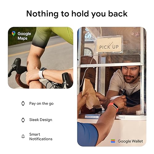 Fitbit Charge 6 Fitness Tracker with Google apps, Heart Rate on Exercise Equipment, 6-Months Premium Membership Included, GPS, Health Tools and More, Obsidian/Black, One Size (S & L Bands Included) - Image 7