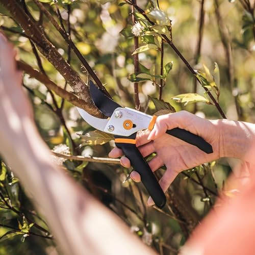 Fiskars Bypass Pruning Shears, 5/8-Inch Cut Capacity Garden Clippers, Gardening Scissors with Sharp, Rust Resistant Steel Blade - Image 3