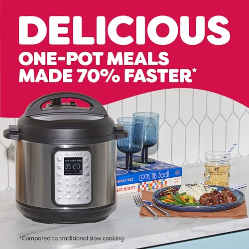 Instant Pot Duo Plus 9-in-1 Multicooker, Pressure Cooker, Slow Cook, Rice Maker, Steamer, Sauté, Yogurt, Warmer & Sterilizer, Includes App With Over 800 Recipes, Stainless Steel, 6 Quarts - Image 7
