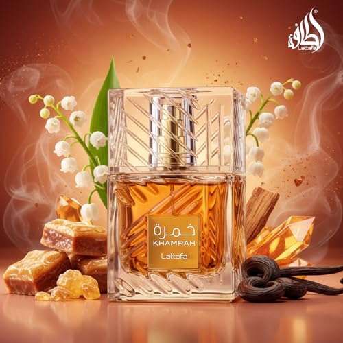 Lattafa Khamrah - Vanilla, Warm Spicy, Amber, Cinnamon - Eau de Parfum Long-Lasting Fragrance for Unisex, 3.40 Ounce / 100 ml - Image 7