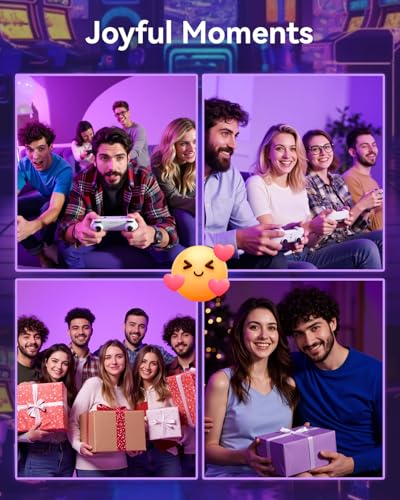 2025 Retro Gaming Console Pro 4K HDMI with 20,000+ Built-in Classic Video Games, Retro Game Stick with 23 Emulators Plug & Play TV Video Gaming Stick with 64GB Memory - Image 8