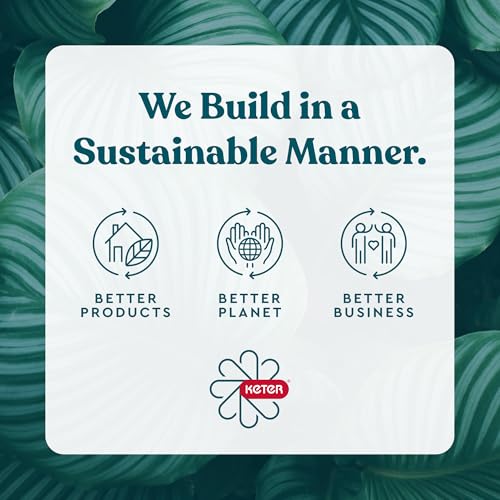 Keter Westwood 150 Gallon Deck Box Organizer, Doubles as 2-Person Bench Seat, Brown – Large Resin Outdoor Storage and Seating with Lockable Lid for Garden, Pool, and Patio - Image 13