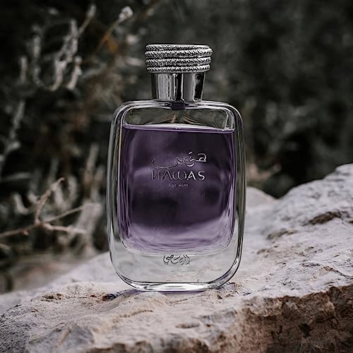 RASASI Hawas For Men Eau De Parfum Spray 100ML (3.4 Oz) - Long Lasting Arabian Perfume, Premium Perfume Men, Ideal for Special Occasions & Daily Elegance, A Bold and Captivating Fragrance - Image 3