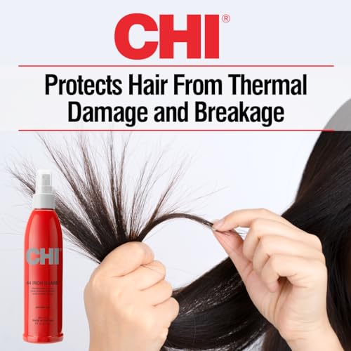 CHI 44 Iron Guard Thermal Protection Spray, Nourishing Formula Helps Resist Heat Damage to Hair & Tame Frizz, Clear, 8 Oz - Image 7