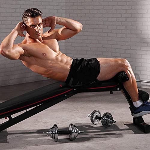 UYCVT Folding Dumbbell Stool Adjustable Standard Bench Home Fitness Chair Multifunctional Weightlifting Bed 4 Adjustable Adjustable Benches - Image 4