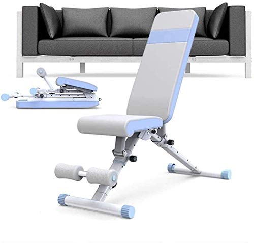UYCVT Weight Benches Weight Bench Dumbbell Stool Women's Adjustable Bird Bench Sit-Ups Bench Home Fitness Equipment Multifunctional Foldable Abdominal Bench,Size:129 * 46 * 117Cm - Image 6