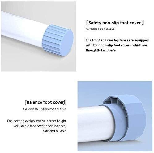 UYCVT Weight Benches Weight Bench Dumbbell Stool Women's Adjustable Bird Bench Sit-Ups Bench Home Fitness Equipment Multifunctional Foldable Abdominal Bench,Size:129 * 46 * 117Cm - Image 9