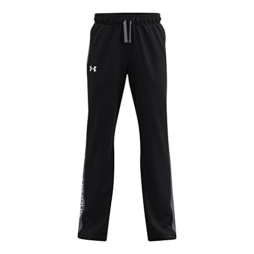 Under Armour Boys Brawler 2.0 Pants , Black (001)/White , X-Large - Image 2