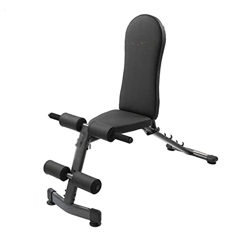 UYCVT Folding Dumbbell Stool Adjustable Bench Household Weightlifting Bed Indoor Sit-Ups Exercise Machine Exercise Bearing 300Kg Adjustable Benches - Image 2