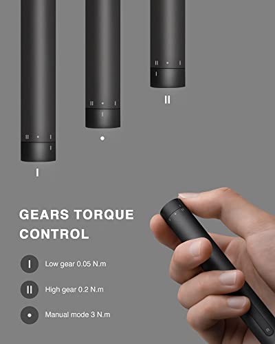 XIAOMI Electric Precision Screwdriver, All-Metal Gearbox, Powerful Magnetic Motor, Rechargeable Lithium Battery, S2 Steel Screwdriving Bits, Type-C Charging, Aluminium Alloy Case, Grey - Image 4