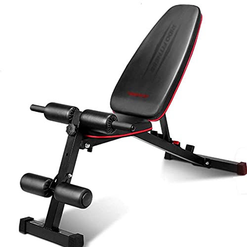 UYCVT Folding Dumbbell Stool Adjustable Standard Bench Home Fitness Chair Multifunctional Weightlifting Bed 4 Adjustable Adjustable Benches - Image 2