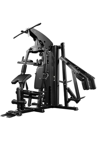 Multi-Function Home Gym Equipment for Full Body Workout – 200 lbs Weight Stack, Adjustable Bench, Butterfly, Squat, and LAT Pull System – Strength Training Fitness Machine for Men & Women - Image 2