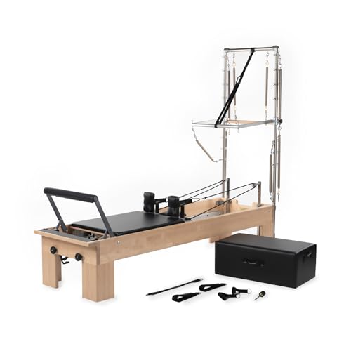 Balanced Body Studio Pilates Reformer with Revo Footbar, Tower, and Mat Conversion, Pilates Exercise Equipment, Workout Equipment for Home or Studio - Image 8