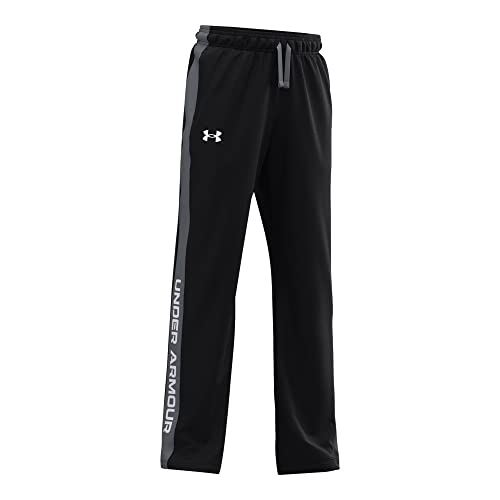 Under Armour Boys Brawler 2.0 Pants , Black (001)/White , X-Large - Image 3