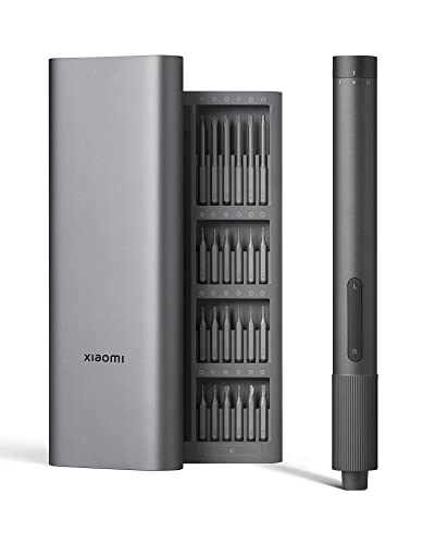 XIAOMI Electric Precision Screwdriver, All-Metal Gearbox, Powerful Magnetic Motor, Rechargeable Lithium Battery, S2 Steel Screwdriving Bits, Type-C Charging, Aluminium Alloy Case, Grey - Image 2