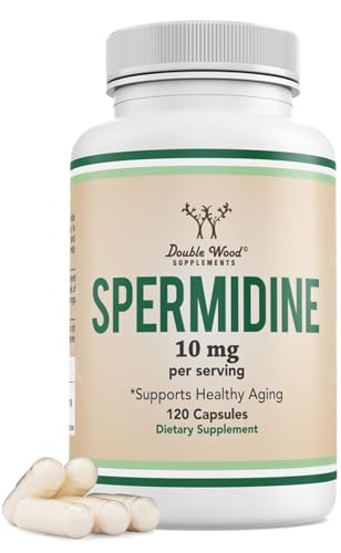 Spermidine Supplement (10mg of 99% Spermidine 3HCL - Third Party Tested) 120 Capsules - Over 100x More Potent Than Wheat Germ Extract for Cell Membrane, Telomere Health and Aging by Double Wood - Image 2