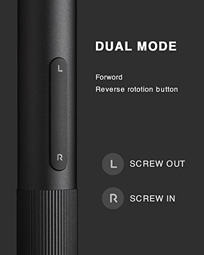 XIAOMI Electric Precision Screwdriver, All-Metal Gearbox, Powerful Magnetic Motor, Rechargeable Lithium Battery, S2 Steel Screwdriving Bits, Type-C Charging, Aluminium Alloy Case, Grey - Image 6