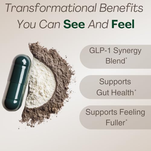 GLP-1 Supplement for Women and Men | Hunger & Metabolism Support - Expert Formulated to Support GLP1 | Probiotic and Prebiotic (60 Capsules) - Image 6
