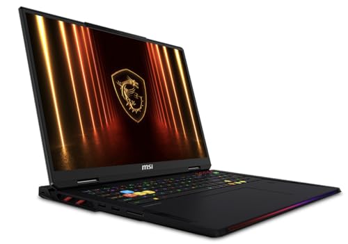 MSI Raider AI Gaming Laptop 18" 120Hz Mini LED 4K Display (Intel Ultra 9-285HX, GeForce RTX 5090 24GB, 64GB DDR5, 2x1TB PCIe SSD (2TB), RGB KB, Fingerprint, Win 11 Pro) w/USB-C Dock - Image 6