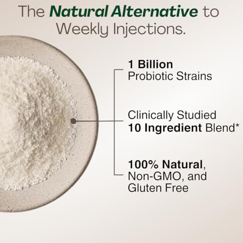 GLP-1 Supplement for Women and Men | Hunger & Metabolism Support - Expert Formulated to Support GLP1 | Probiotic and Prebiotic (60 Capsules) - Image 8