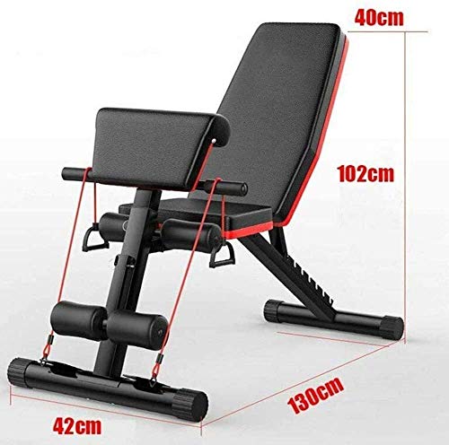 Weight Benches Dumbbell Stool Folding Incline Rejection Exercise Weight Bench Ab Bench Trainer Fitness Equipment for Home Gym - Image 3