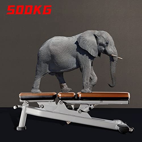 ABZHNM Dumbbell Bench Fitness Chair Multi-Angle Adjustment Weightlifting Bench Fitness Equipment Suitable for Home Gym - Image 6