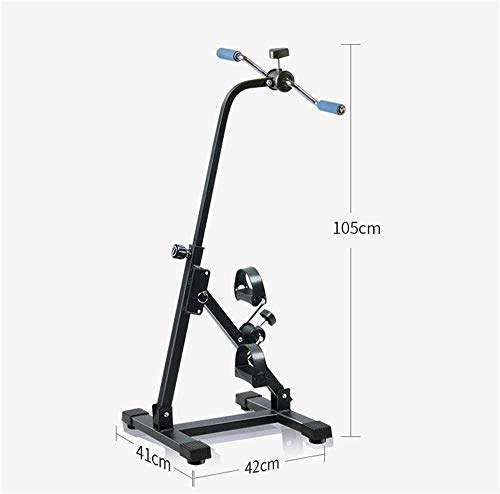 UMJIGF Mini Exercise Bike Portable Pedal Exerciser-Arm & Leg Exercise Machine-Fitness Equipment for Seniors and Elderly-Folding Exercise Bike for Leg Arm and, - Image 2