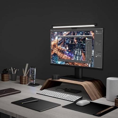 Xiaomi Mi Computer Monitor Light Bar - Easy Installation, Extra Computer Lighting w/o Taking Desktop Space, w/Wireless Remote Control Adjusting Lights Easily - Image 2
