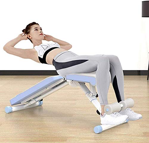 UYCVT Weight Benches Weight Bench Dumbbell Stool Women's Adjustable Bird Bench Sit-Ups Bench Home Fitness Equipment Multifunctional Foldable Abdominal Bench,Size:129 * 46 * 117Cm - Image 5