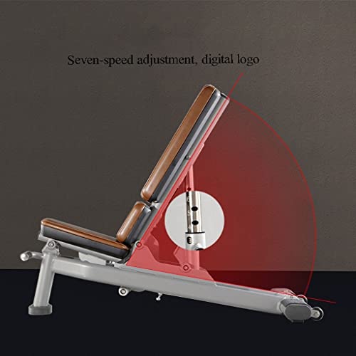 ABZHNM Dumbbell Bench Fitness Chair Multi-Angle Adjustment Weightlifting Bench Fitness Equipment Suitable for Home Gym - Image 4