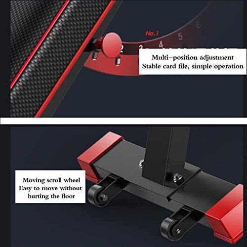 ABZHNM Durable Sturdy Weight Benches for Home Gym Multifunctional Dumbbell Stool Fitness Chair Weight Lifting Bed Commercial Training Fitness Equipment Family Sit - Image 4