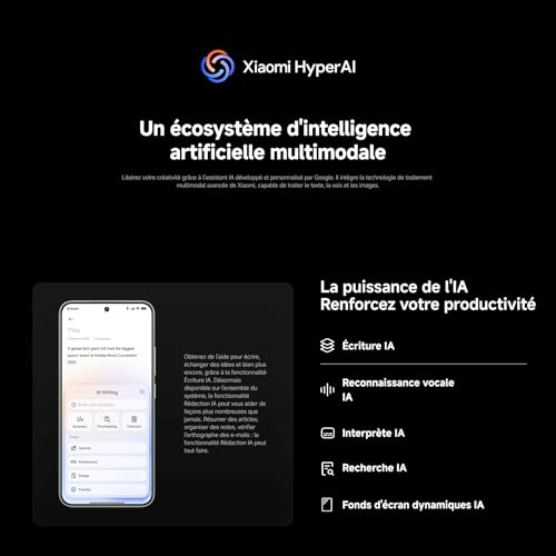 XIAOMI 15 5G Ai (for Tmobile Mint Tello & Global Outside USA) (512GB + 12GB) 50MP Triple Pro Leica Camera 6.36" Dual Sim NFC Model 24129PN74G (Black) - Image 4
