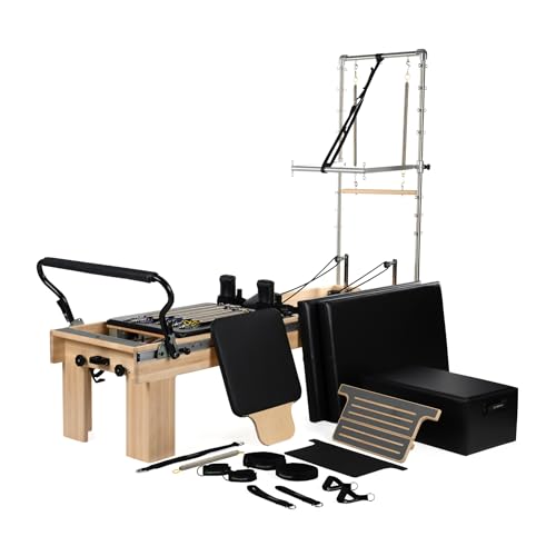 Balanced Body Clinical Pilates Reformer with Tower and Mat Conversion, Pilates Exercise Equipment, Workout Equipment for Home or Studio - Image 2