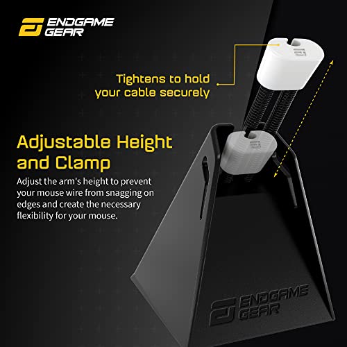 ENDGAME GEAR MB1 Mouse Bungee Holder, Mouse-Cable Holder with Anti-Slip Feet - Image 5