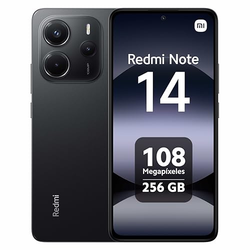 Xiaomi Redmi Note 14 4G LTE (for Tmobile Mint Tello Global) (256GB + 8GB) 6.67" 120Hz 108MP AI Camera Global Version Dual Sim (Midnight Black) - Image 2