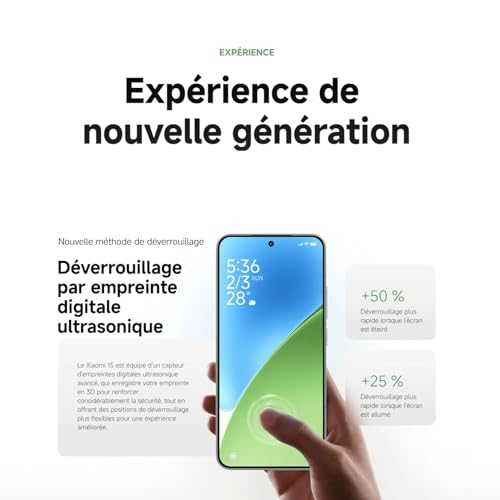 XIAOMI 15 5G Ai (for Tmobile Mint Tello & Global Outside USA) (512GB + 12GB) 50MP Triple Pro Leica Camera 6.36" Dual Sim NFC Model 24129PN74G (Black) - Image 5