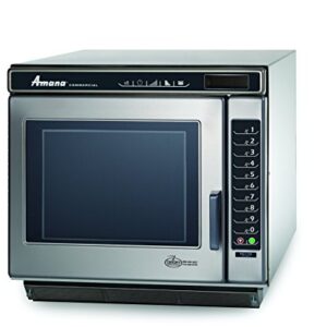 AMANA RC22S2 RC Chef Line Commercial Microwave Oven, 2200W, Stainless Steel, Metallic