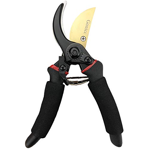 gonicc 8" Professional Premium Titanium Bypass Pruning Shears (GPPS-1003), Hand Pruners, Garden Clippers. - Image 2