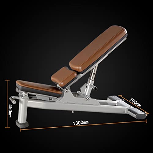 ABZHNM Dumbbell Bench Fitness Chair Multi-Angle Adjustment Weightlifting Bench Fitness Equipment Suitable for Home Gym - Image 3