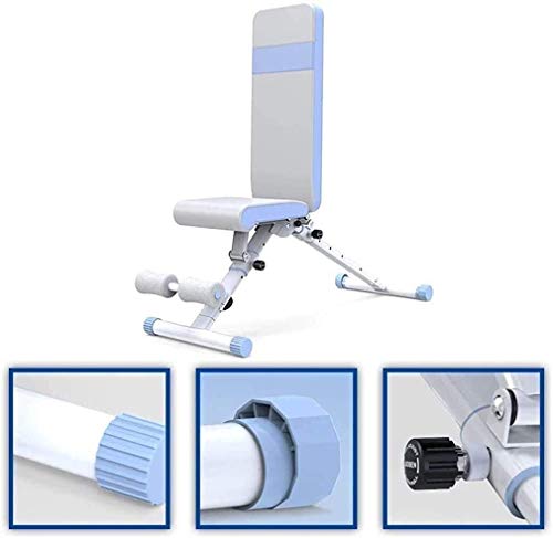 ABZHNM Weight Benches Weight Bench Dumbbell Stool Women's Adjustable Bird Bench Sit-Ups Bench Home Fitness Equipment Multifunctional Foldable Abdominal Bench,Size:129 * 46 * 117Cm - Image 3