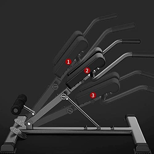 UYCVT Adjustable Weight Bench Ergonomically Height Adjustable Fitness Equipment Multi-Function Back Extension Bench Indoor Dumbbell Stool Adjustable Benches - Image 4