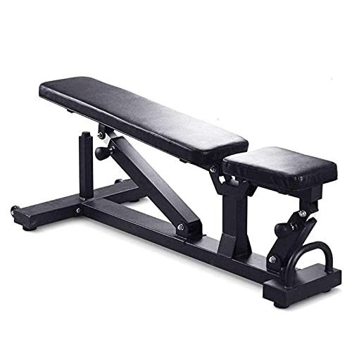 ABZHNM Adjustable Bench Sports Dumbbell Stool Household Weightlifting Bed Indoor Sit-Ups Exercise Machine Exercise Bearing 300Kg Adjustable Benches - Image 2