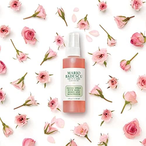 Mario Badescu Facial Spray with Aloe, Herbs and Rose Water for All Skin Types, Face Mist that Hydrates, Rejuvenates & Clarifies, 4 FL OZ - Image 8