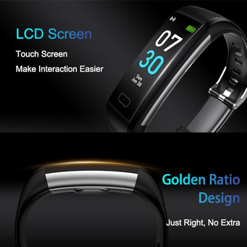 Jawploy Fitness Tracker with Heart Rate Monitor/Step Counter/Calories, Activity Tracker Smart Watch Sleep Monitor, IP68, Health Tracker Pedometer for Man Women - Image 2