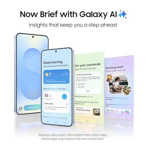 SAMSUNG Galaxy S25 Cell Phone, 256GB Smartphone, Unlocked Android, AI Night Mode Camera, Snapdragon 8 Elite Fast Processor, ProScaler Display, 4000mAh Battery, 2025, US 1 Yr Warranty, Silver Shadow - Image 4