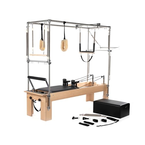 Balanced Body Pilates Reformer with Revo Footbar and Trapeze Combination, Pilates Exercise Equipment, Workout Equipment for Home or Studio - Image 2