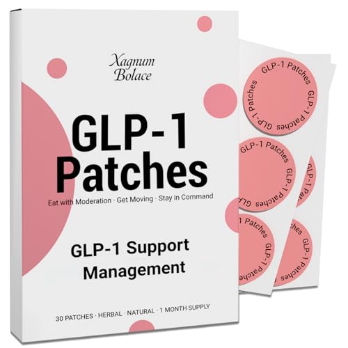 Xagnum Bolace GLP-1 Patches with L Glutamine, Berberine, and Cinnamon, Natural Ingredients Patches for Men and Women - 30 C - Image 2