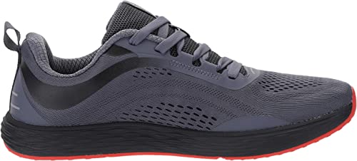 WHITIN Mens Wide Toe Box Zero Drop Road Running Shoes Width Zapatos De Correrfor Male Size 9.5 Stability Gym Sports Walking Workout Tennis Athletic Grey 43 - Image 5