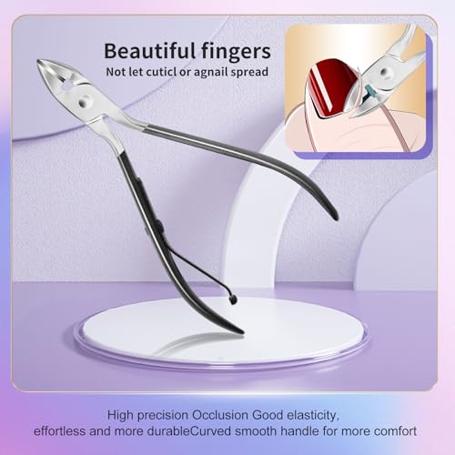 Manicure kit Personal Care Mens Grooming Kit, 30 in 1 Professional Nails Kit Pedicure Kit, Nail Clippers for Men and Beauty Tool Portable Set, with Luxurious Travel Case (Black) - Image 6